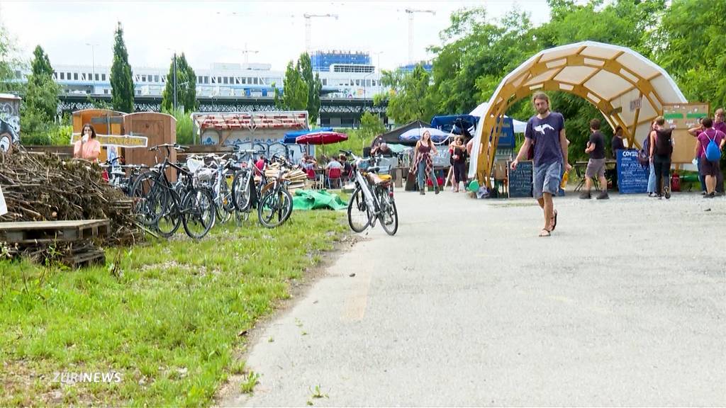 Klimacamp auf der Hardturmbrache: Unverständnis bei Bürgerlichen