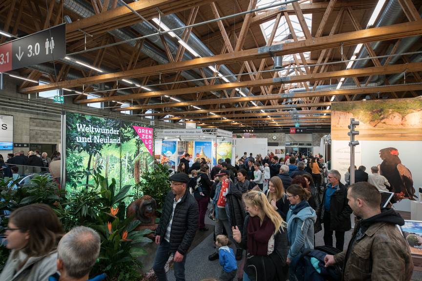 An der Ferienmesse gibt es viel zu entdecken. (Bild: zVg)