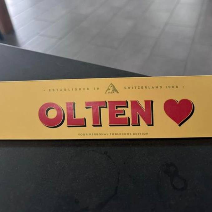 In Olten gibts neu «Oltner-Toblerone» zu kaufen