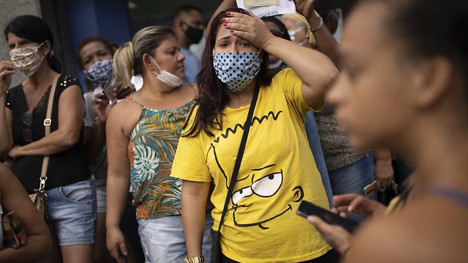 Mehr als 100'000 Coronavirus-Infektionen in Brasilien