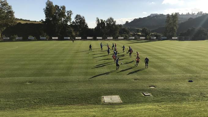 Der FCL im Trainingslager in Marbella