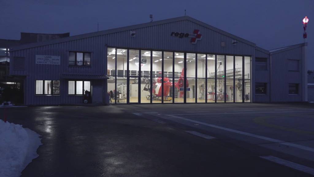 Zu Besuch in der Rega-Basis in St.Gallen