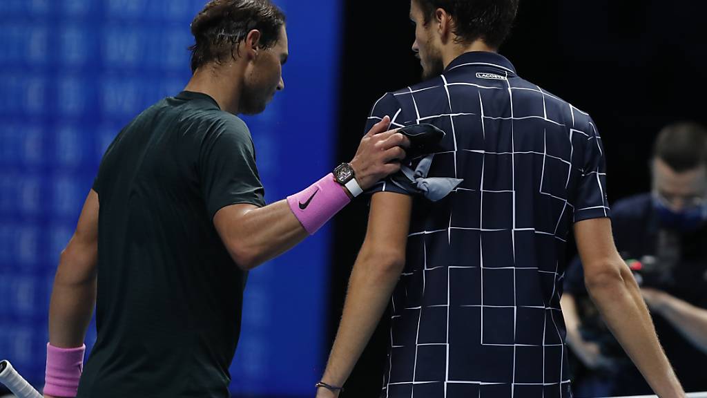 Rafael Nadal war im Halbfinal gegen Daniil Medwedew auf gutem Weg, ehe der Russe noch einen Gang hochschaltete
