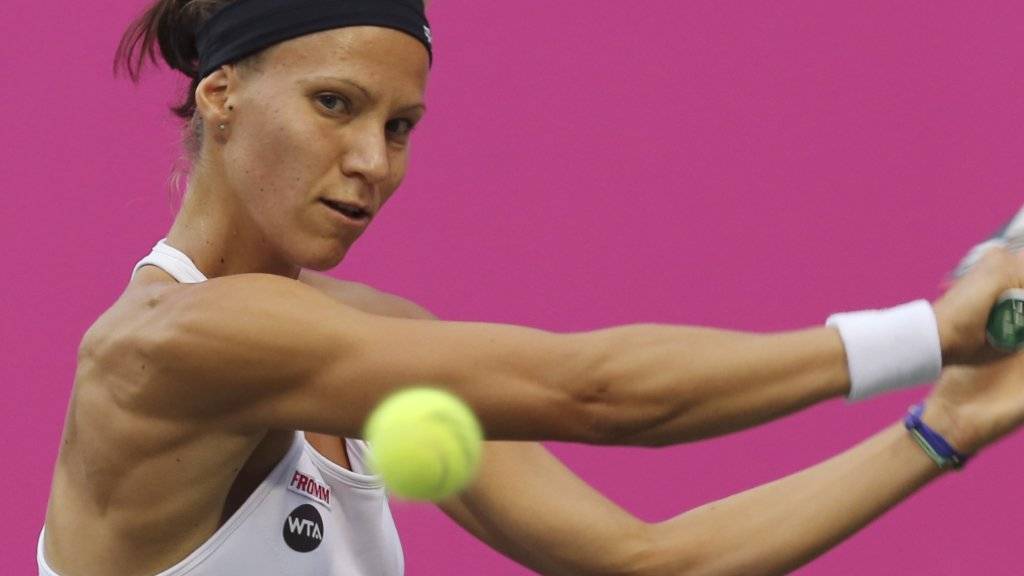 Steht nach ihrem Zweisatzsieg gegen die Deutsche Julia Görges in Linz im Viertelfinal: Viktorija Golubic