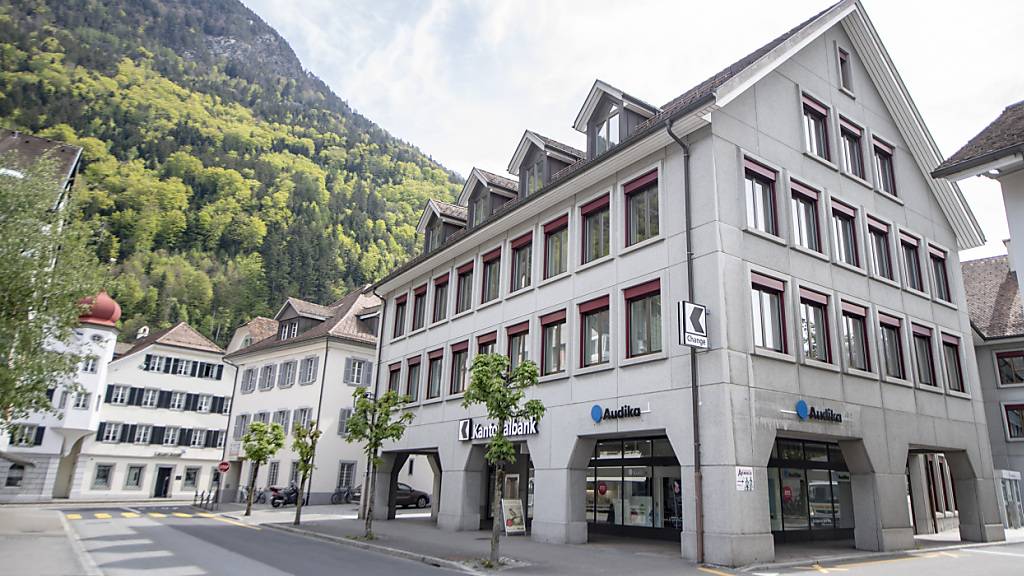 Der Hauptsitz der Urner Kantonalbank in Altdorf. (Archivaufnahme)