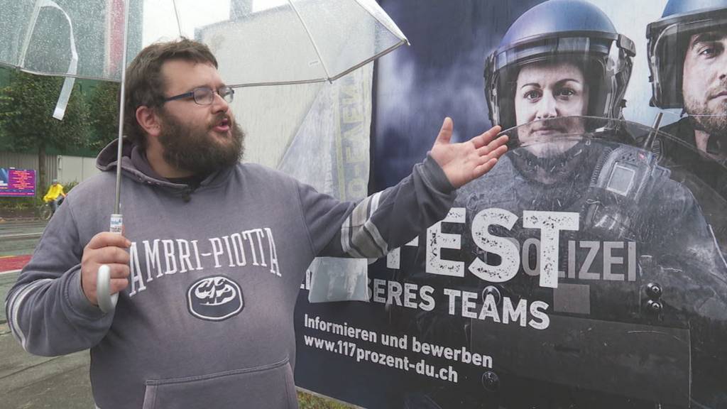 Umstrittene Werbekampagne der Luzerner Polizei