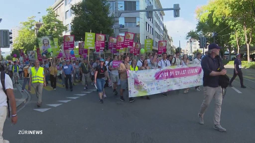 Marsch fürs Läbe kritisiert Auflagen trotz Polizeischutz