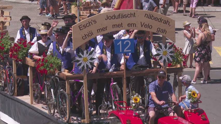 Festumzug Jodlerfest Menznau