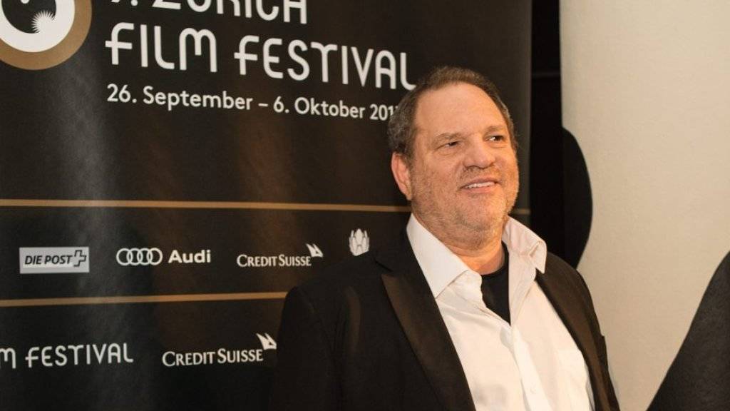 Harvey Weinstein - hier 2013 auf dem grünen Teppich des Zurich Film Festivals - kann dieses Jahr nicht kommen (Archiv).