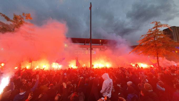10'000 FC Luzern-Fans feiern ausgelassen den Cupsieg