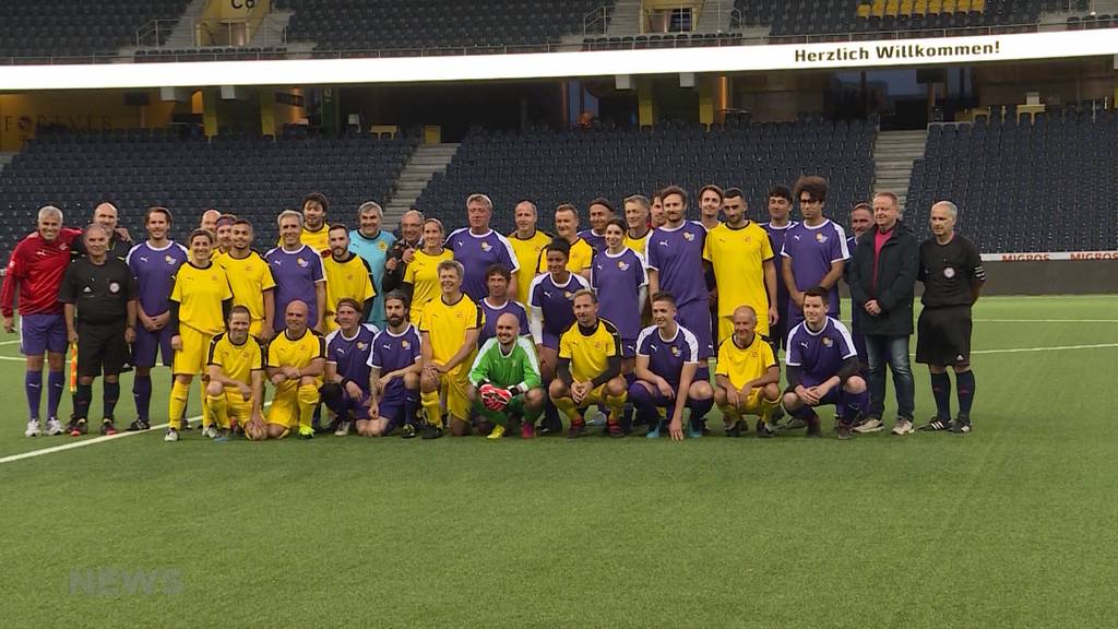 YB-Legenden trafen in Stade de Suisse auf Baschi und Co.