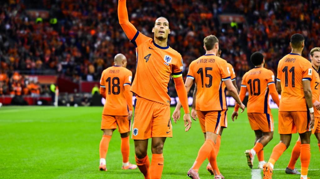 Virgil van Dijk führt die Elftal bei seiner wohl letzten Weltmeisterschaft als Captain an