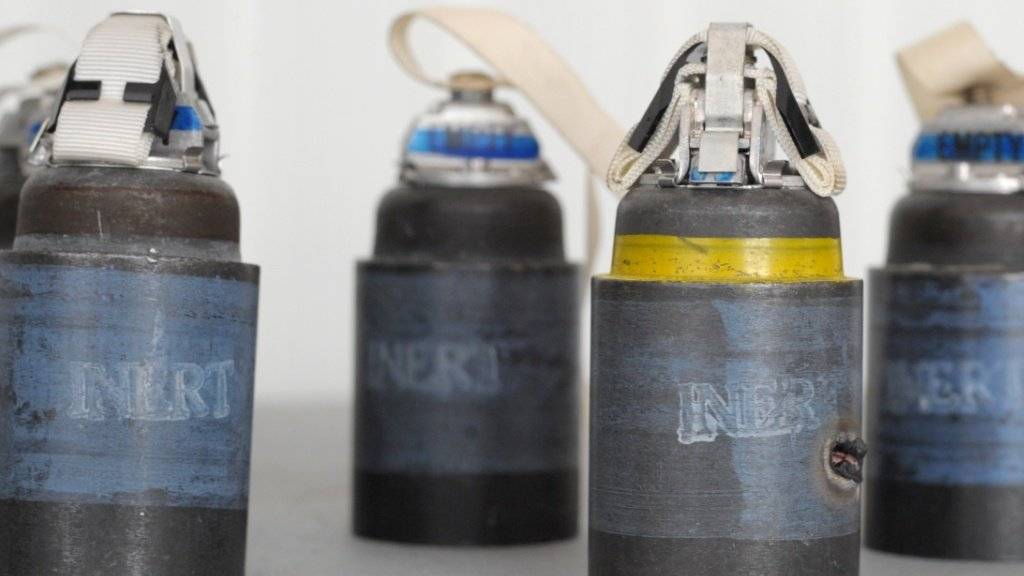 Streumunition ist international geächtet - nun will der letzte US-Hersteller seine Produktion von Streubomben einstellen. (Symbolbild)