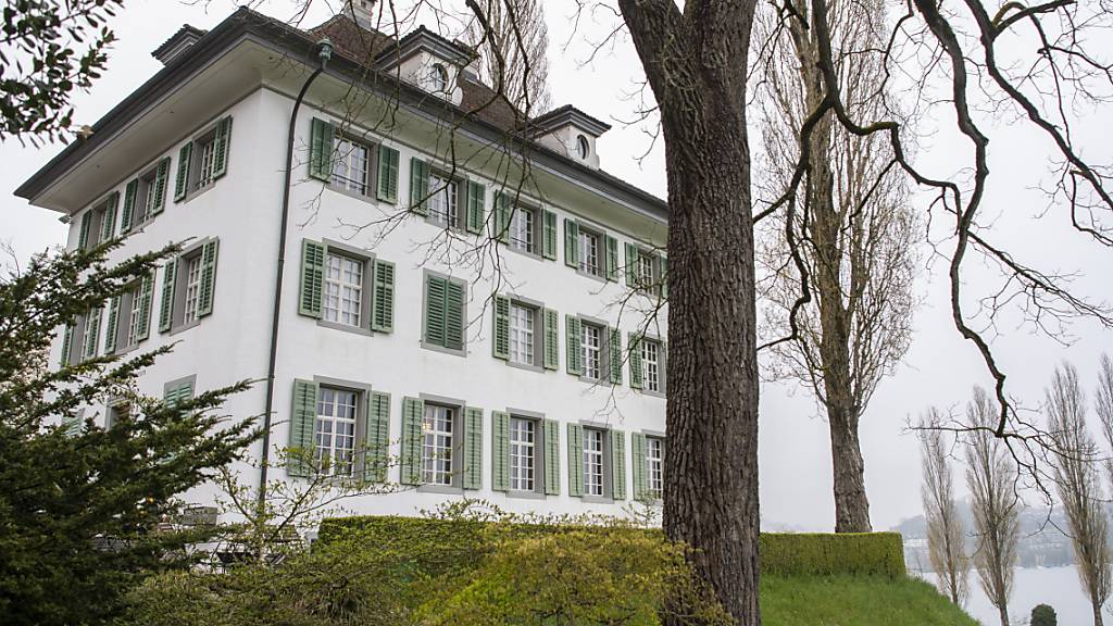 Das Richard Wagner Museum auf der Halbinsel Tribschen in Luzern, in dem der Komponist sechs Jahre lang lebte.