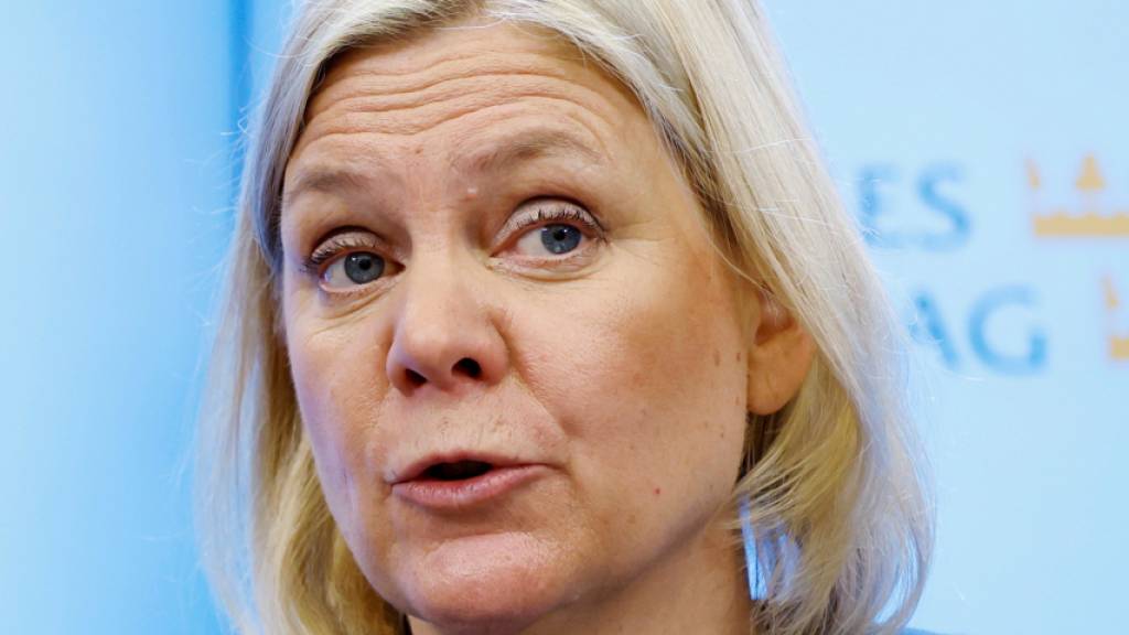 ARCHIV - Schwedens Ministerpräsidentin Magdalena Andersson hatte vor wenigen Tagen die neuen Corona-Maßnahmen angekündigt. Foto: Fredrik Persson/TT News Agency/AP/dpa