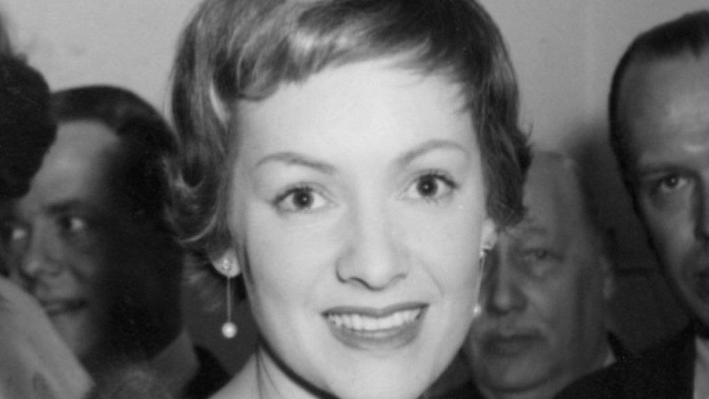 Ruth Leuwerik 1957 auf dem Höhepunkt ihrer Karriere. Am Dienstag ist die Schauspielerin mit 91 Jahren gestorben (Archiv).