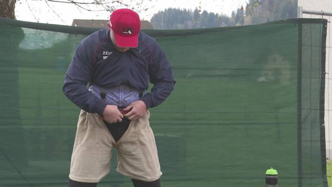 Nachwuchsschwinger Luc Bissig aus Baldegg