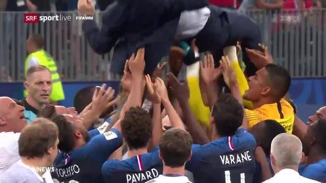 Fussball-WM: Frankreich ist Weltmeister