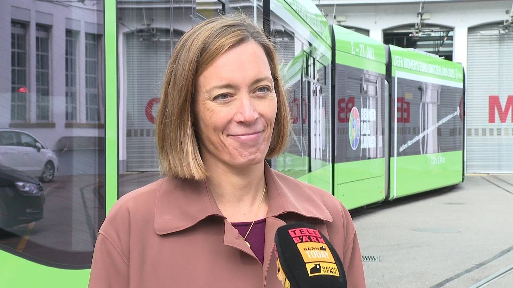 Hannah Sutter, Co-Gesamtprojektleiterin von der UEFA Women's EURO 2025 Host-City Bern