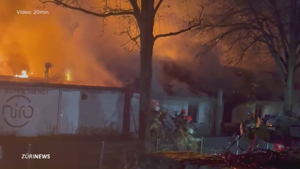 Brand richtet in Döttinger Gewerbegebäude grossen Sachschaden an