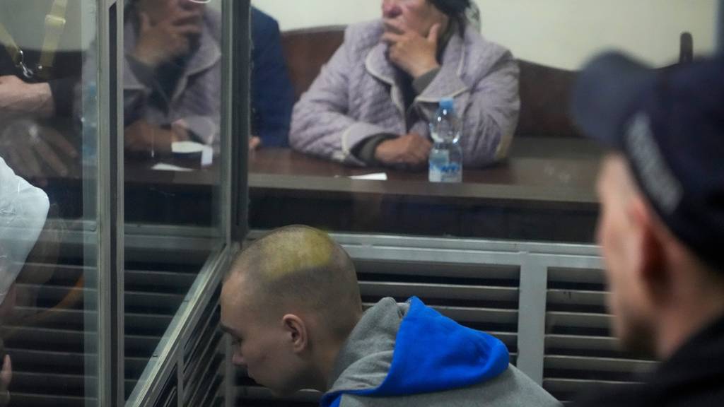 Kateryna Schalipowa während des Prozesses in Kiew.