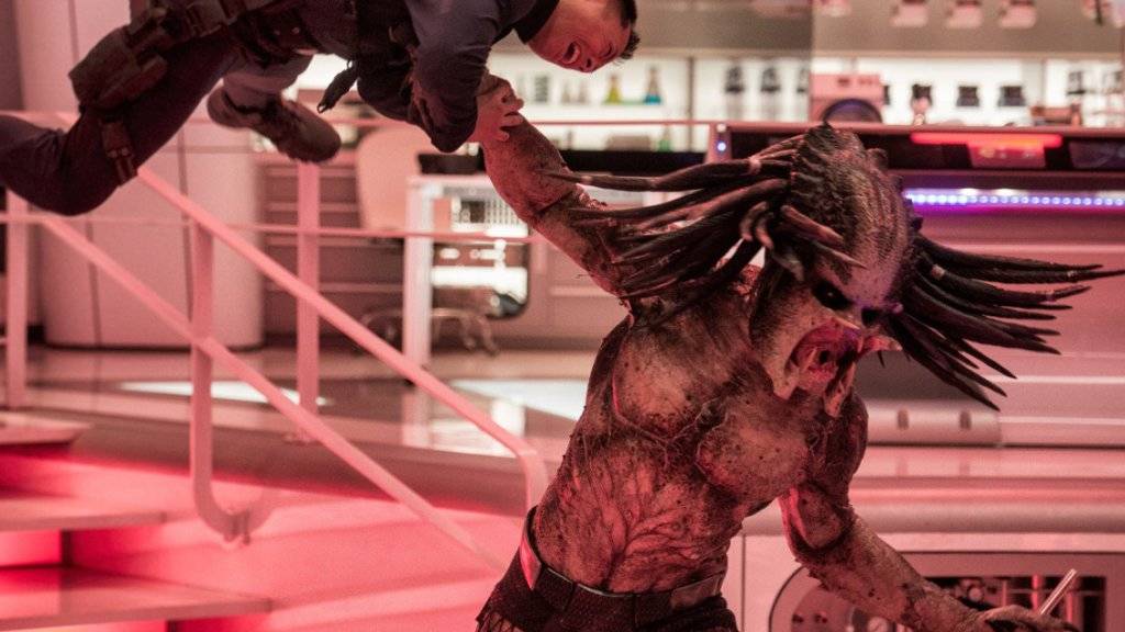 Der Actionfilm «The Predator» hat an seinem ersten Wochenende in den nordamerikanischen Kinos 24 Millionen Dollar eingespielt und damit die Spitze bei den Charts übernommen. (Archiv)