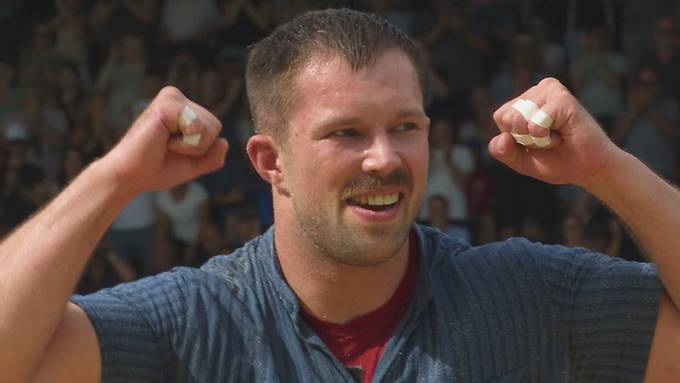 Fabian Staudenmann blickt auf Kilchberger Schwinget