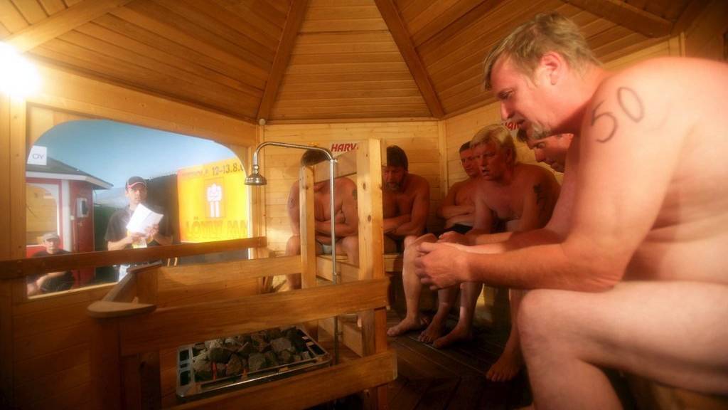 Auch wenn Saunieren als gesund gilt - bei der Sauna-WM, wie hier abgebildet, übertreiben es die Teilnehmer.