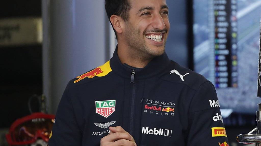 Daniel Ricciardo hat gut lachen nach seiner 3. Pole-Position seiner Karriere