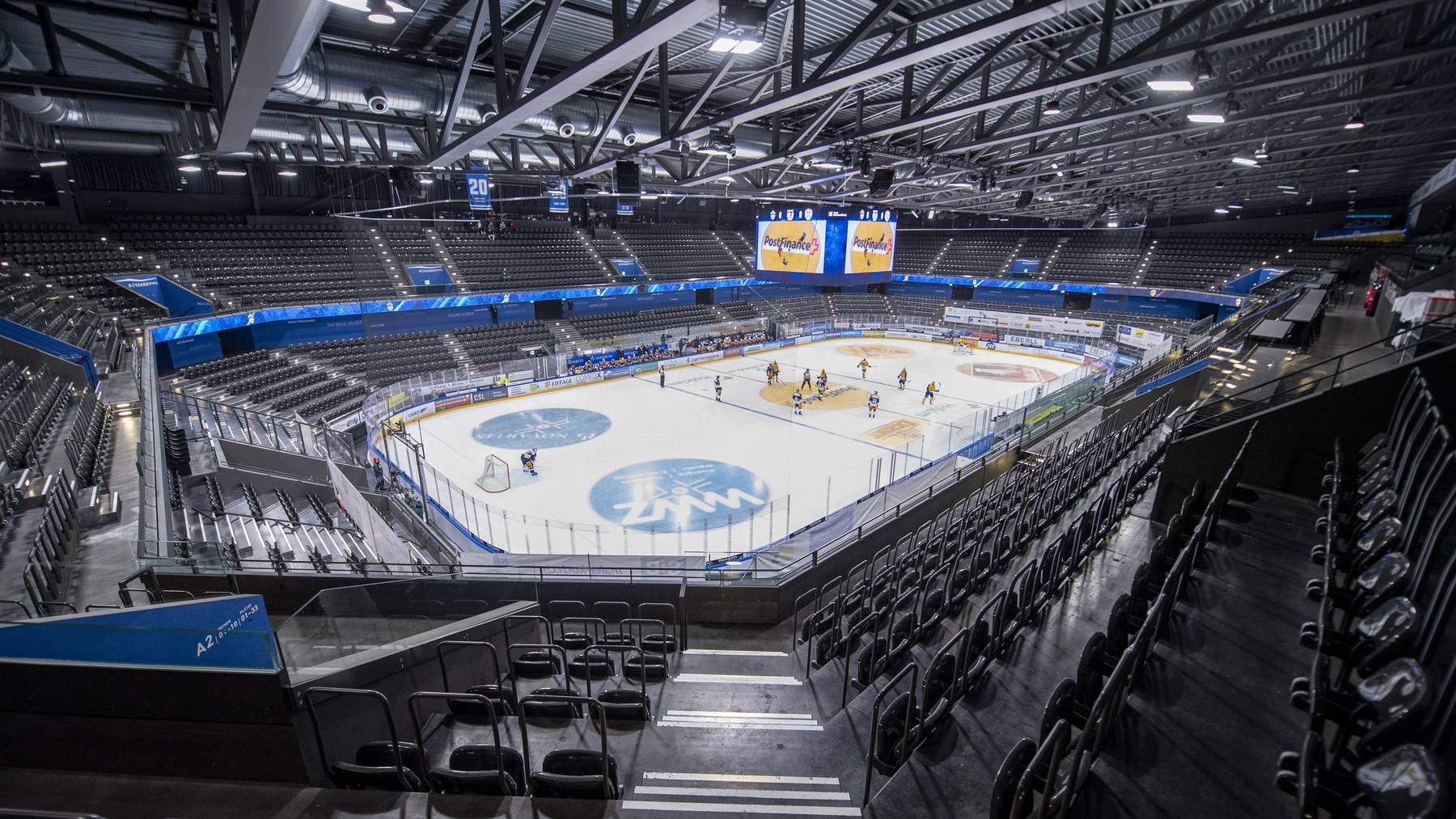 In der Bossard Arena könnten bald Olympische Eishockeyspiele stattfinden.