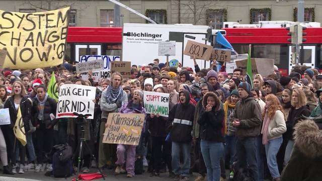 Schüler streiken für mehr Klimaschutz