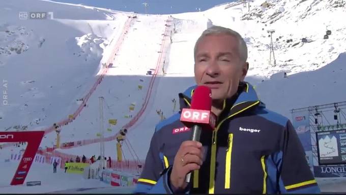 Virales Video: ORF-Mann gerät auf Weltcup-Strecke ins Rutschen