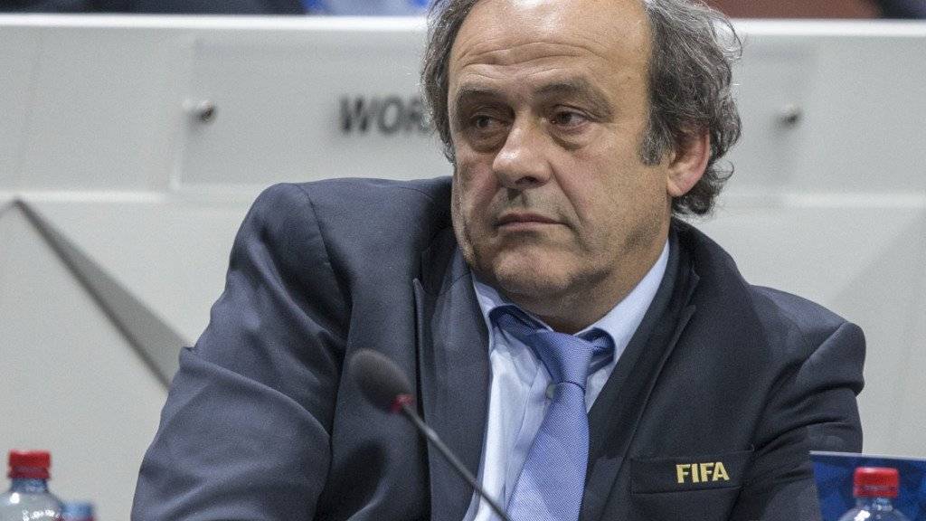 Michel Platini nahm trotz Sperre an einem offiziellen Fussball-Anlass teil