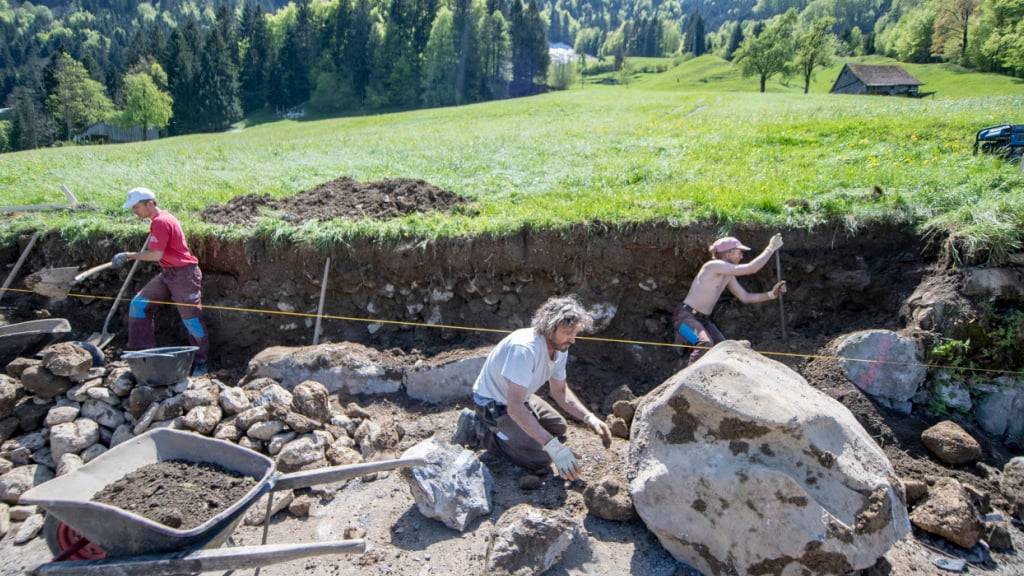Zivildienstleistende sanieren eine Trockenmauer. Die zuständige Kommission des Nationalrates will den Wechsel für Wehrpflichtige zum Zivildienst erschweren. (Archivbild)