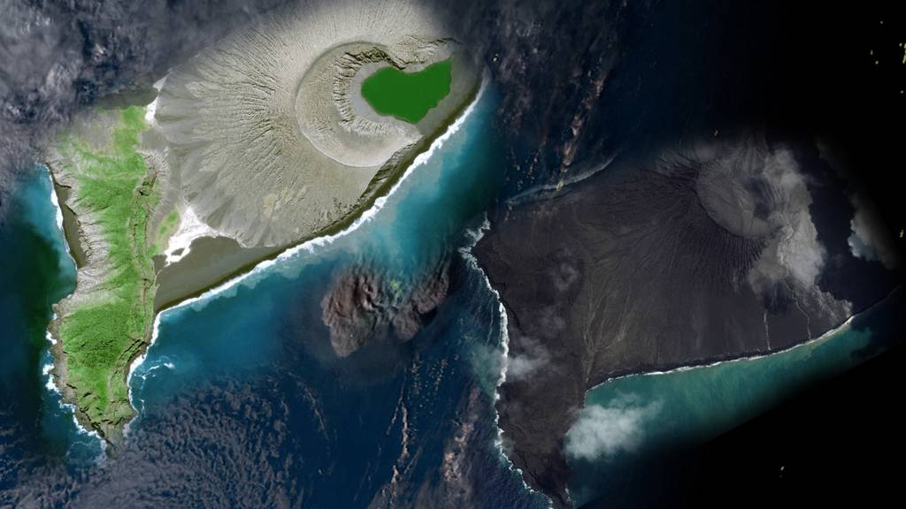 Nach Vulkanausbruch: Erste Satellitenbilder zeigen Ausmass der Zerstörung in Tonga