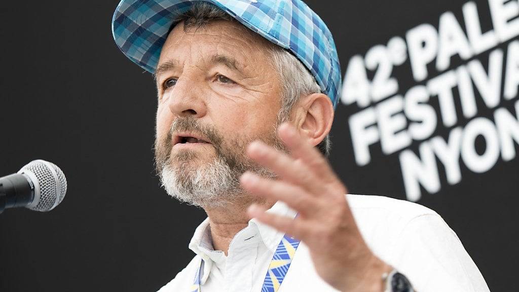 Festivalpräsident Daniel Rossellat zeigte auf der Bilanzmedienkonferenz am Sonntag seine Freude über das 42. Paléo: «eine sehr schöne Ausgabe mit himmelblauer Bilanz».