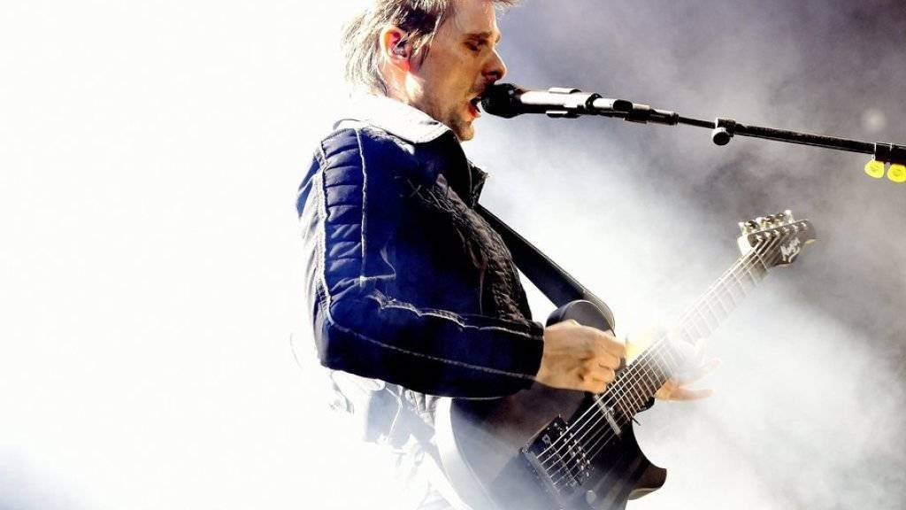 Rückkehr nach 16 Jahren: Matthew Bellamy und seine Band Muse treten dieses Jahr erneut am Rock am See in Konstanz auf. (Archiv)