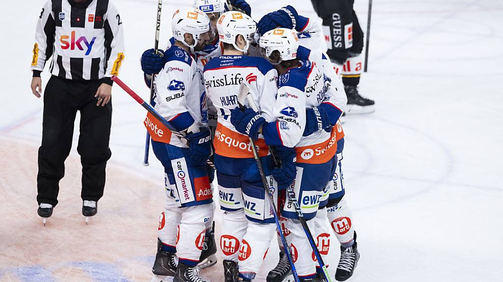 Die ZSC Lions jubeln in Lugano und rücken auf Platz 3 vor