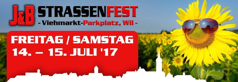 Das J&amp;B Strassenfest in Wil (Bild: Facebook)