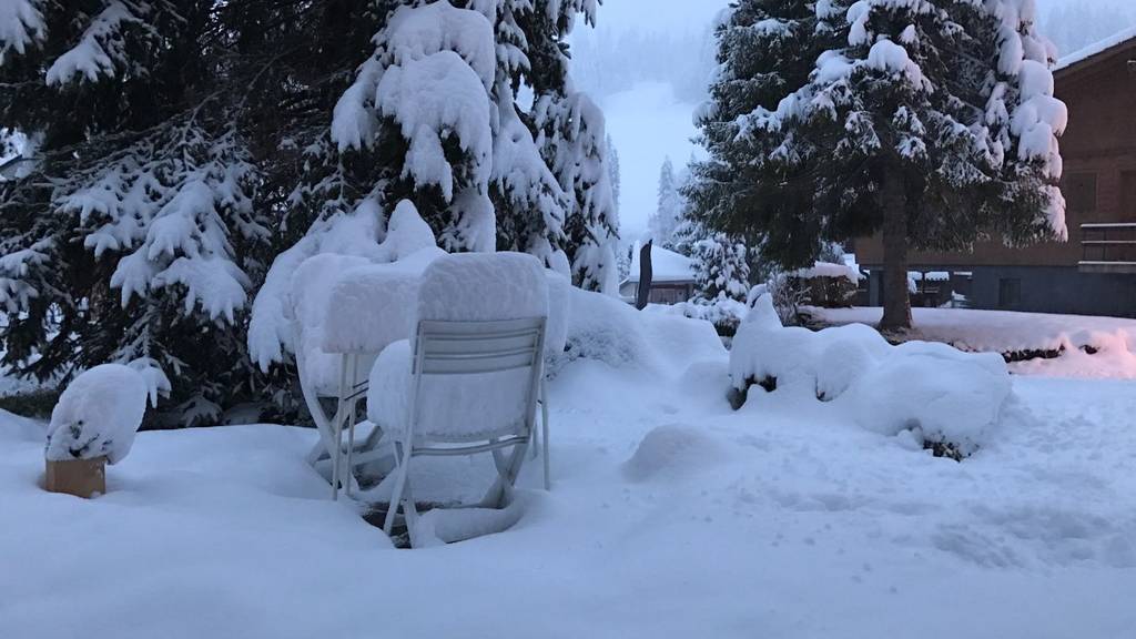 Schnee im April: So weiss ist es im Pilatusland