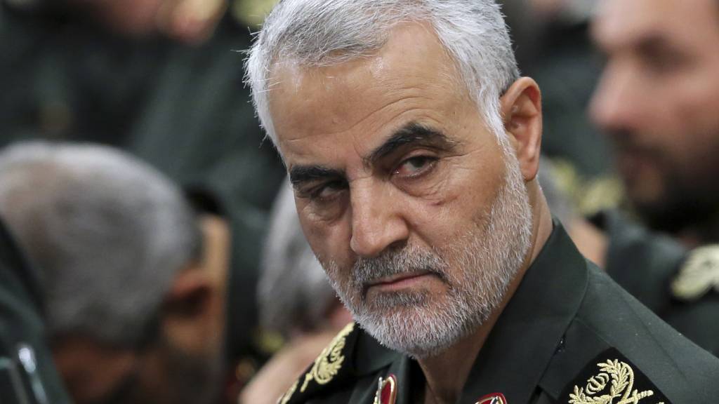 ARCHIV - Der 2020 getötete iranische General Ghassem Soleimani. Foto: Uncredited/Office of the Iranian Supreme Leader/AP/dpa