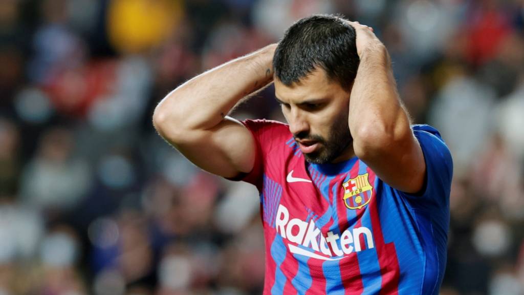 Sergio Agüero muss um die Fortsetzung seiner fussballerischen Karriere bangen