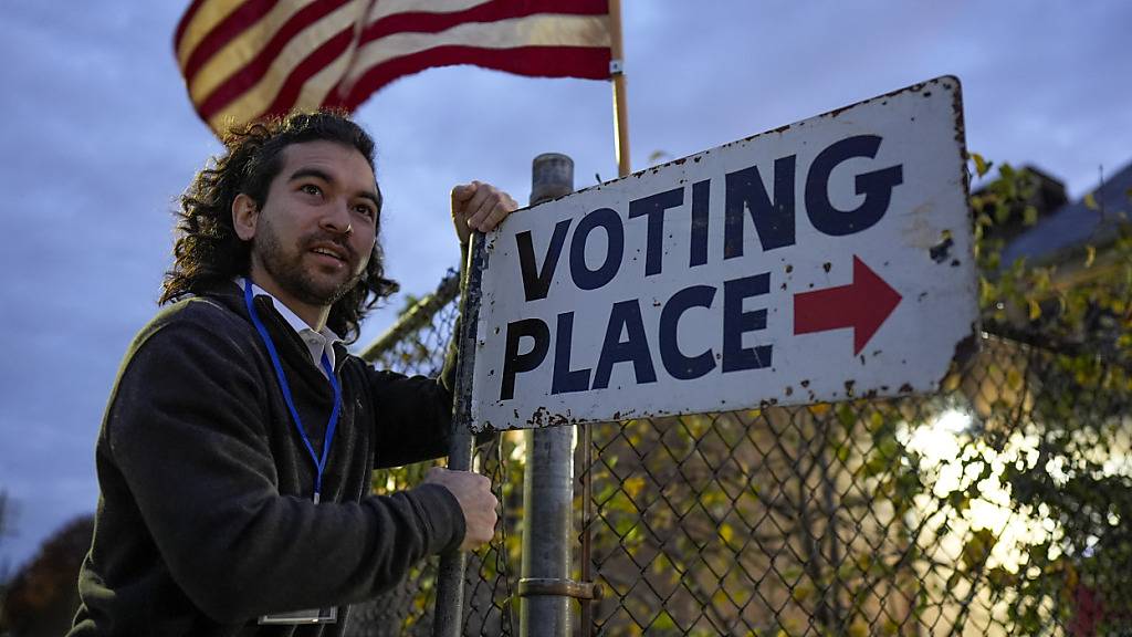 Wahllokale im Osten der USA geöffnet
