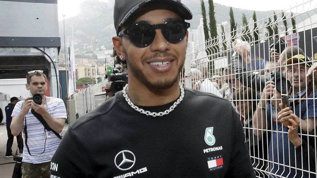 Lewis Hamilton war in Monte Carlo zum Auftakt Schnellster