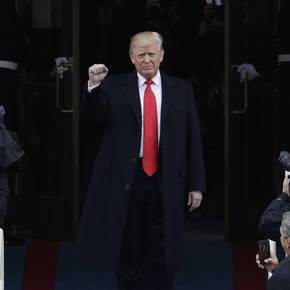 Die Vereidigung von Donald Trump