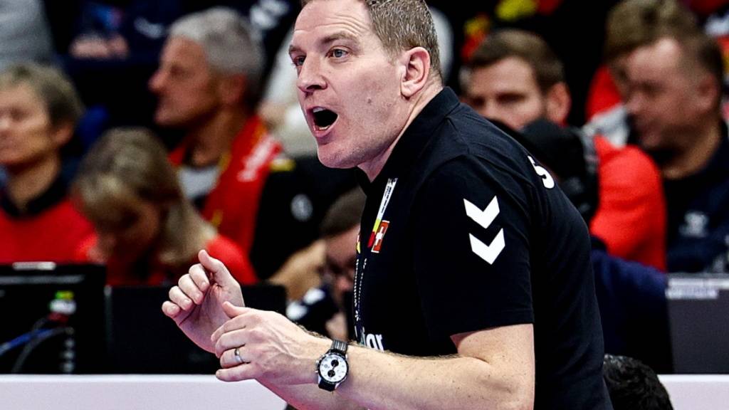 Michael Suter bei seinem letzten Einsatz als Nationaltrainer an der EM in Deutschland