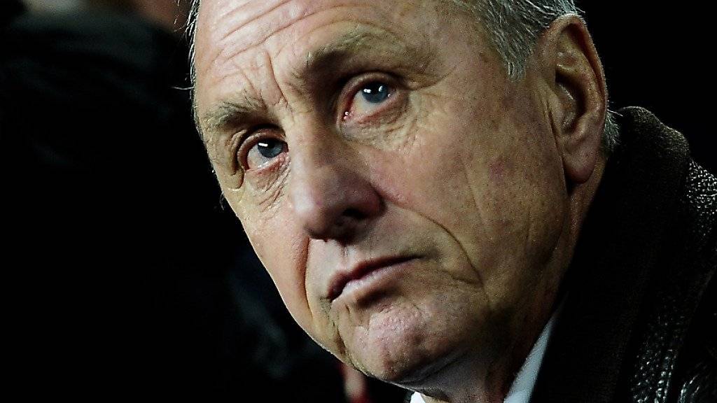 Der Niederländer Johan Cruyff ist im Alter von 68 Jahren gestorben