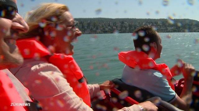 Erstes Jetboat auf dem Zürichsee