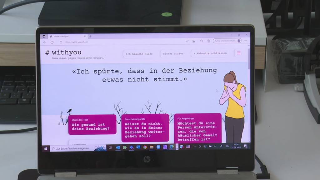 Online-Tool gegen häusliche Gewalt