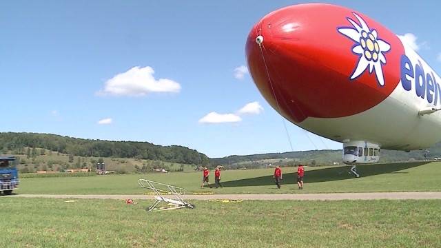 Fliegender Koloss über dem Aargau